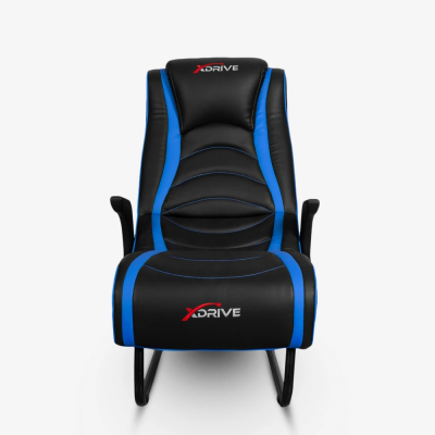 xDrive BARBAROS U-Foot Gaming Chair Blue/Black - 2