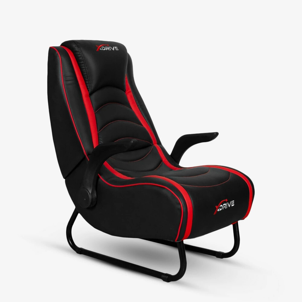 xDrive BARBAROS U-Foot Gaming Chair Red/Black - xDrive