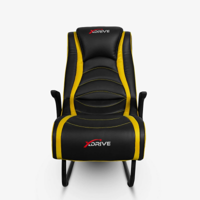 xDrive BARBAROS U-Foot Gaming Chair Yellow/Black - 2