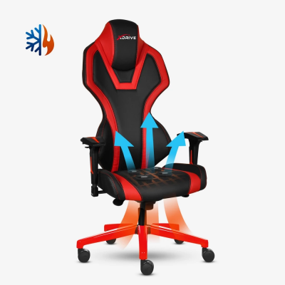 xDrive BORA Heating and Cooling Professional Gaming Chair Red/Black - xDrive