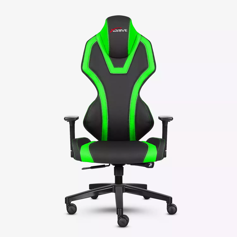 xDrive BORA Professional Gaming Chair Green/Black - 2