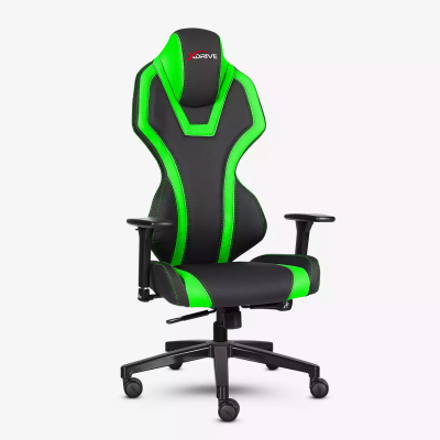 xDrive BORA Professional Gaming Chair Green/Black - 1