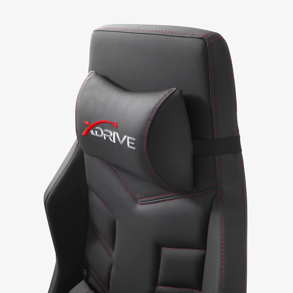 xDrive Fırtına Ayak Uzatmalı Profesyonel Oyuncu Koltuğu Siyah/Siyah - 9