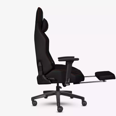 xDrive FIRTINA Foot Extension Proffessional Gaming Chair Black/Black - 5