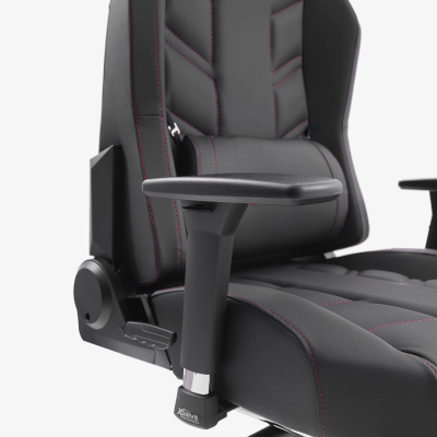 xDrive FIRTINA Foot Extension Proffessional Gaming Chair Black/Black - 11