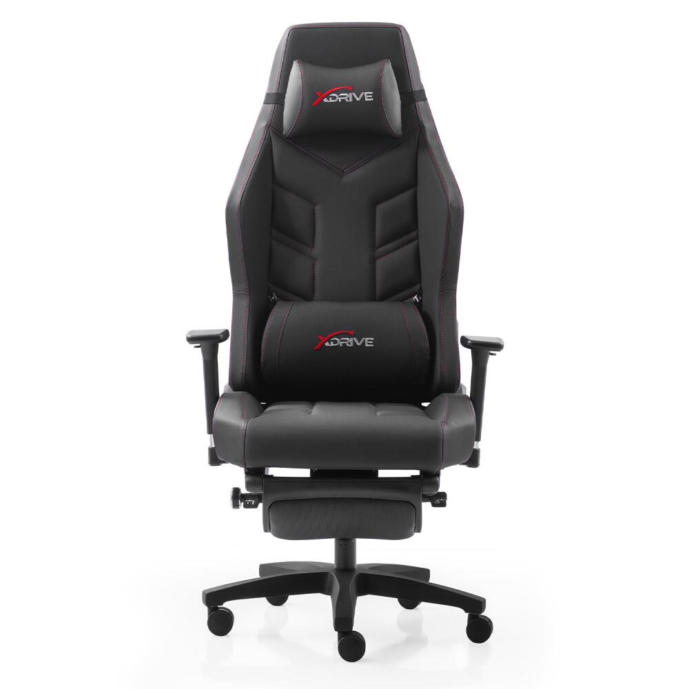 xDrive FIRTINA Feet Extension Proffessional Gaming Chair Black/Black - 3