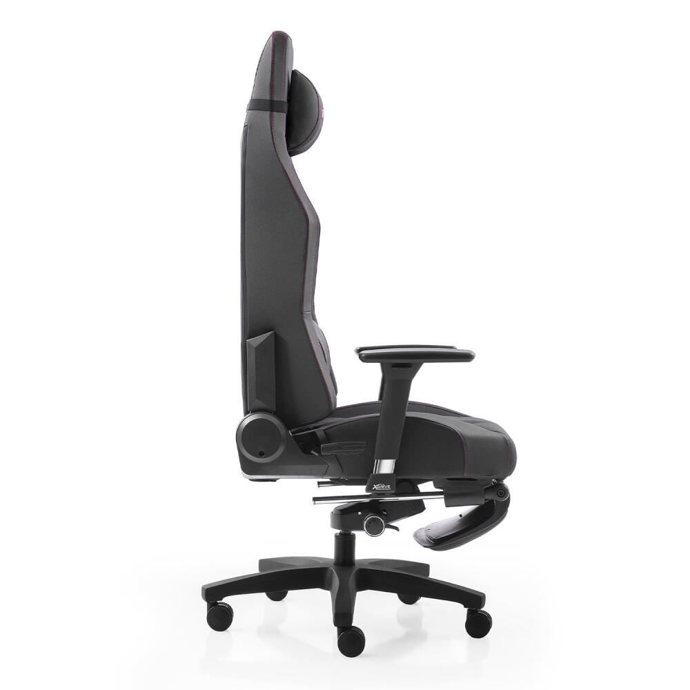 xDrive FIRTINA Feet Extension Proffessional Gaming Chair Black/Black - 5