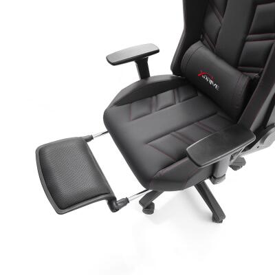 xDrive FIRTINA Feet Extension Proffessional Gaming Chair Black/Black - 8