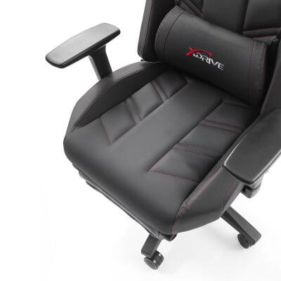 xDrive FIRTINA Feet Extension Proffessional Gaming Chair Black/Black - 10