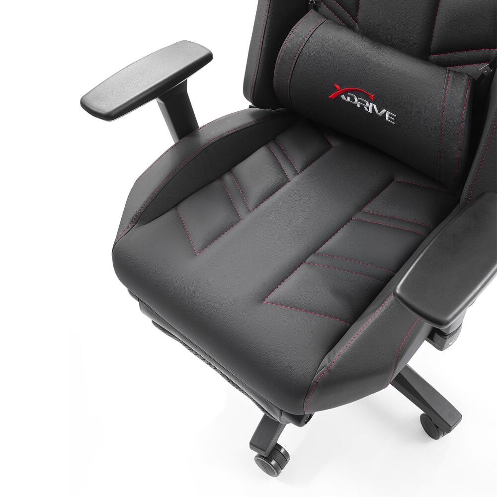 xDrive FIRTINA Feet Extension Proffessional Gaming Chair Black/Black - 10