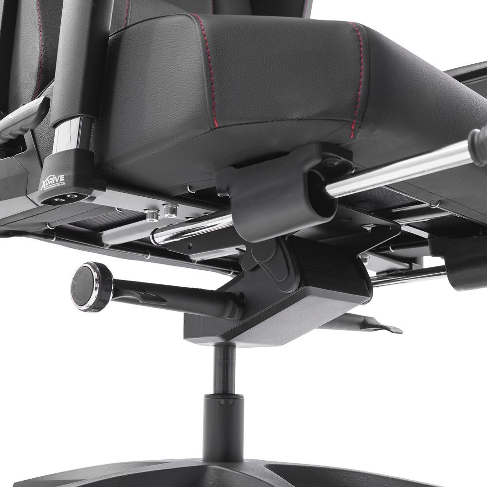 xDrive FIRTINA Feet Extension Proffessional Gaming Chair Black/Black - 11