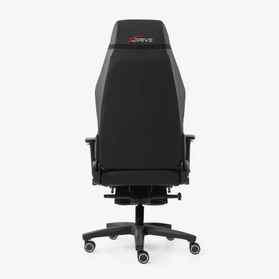 xDrive FIRTINA Feet Extension Proffessional Gaming Chair Black/Black - 6