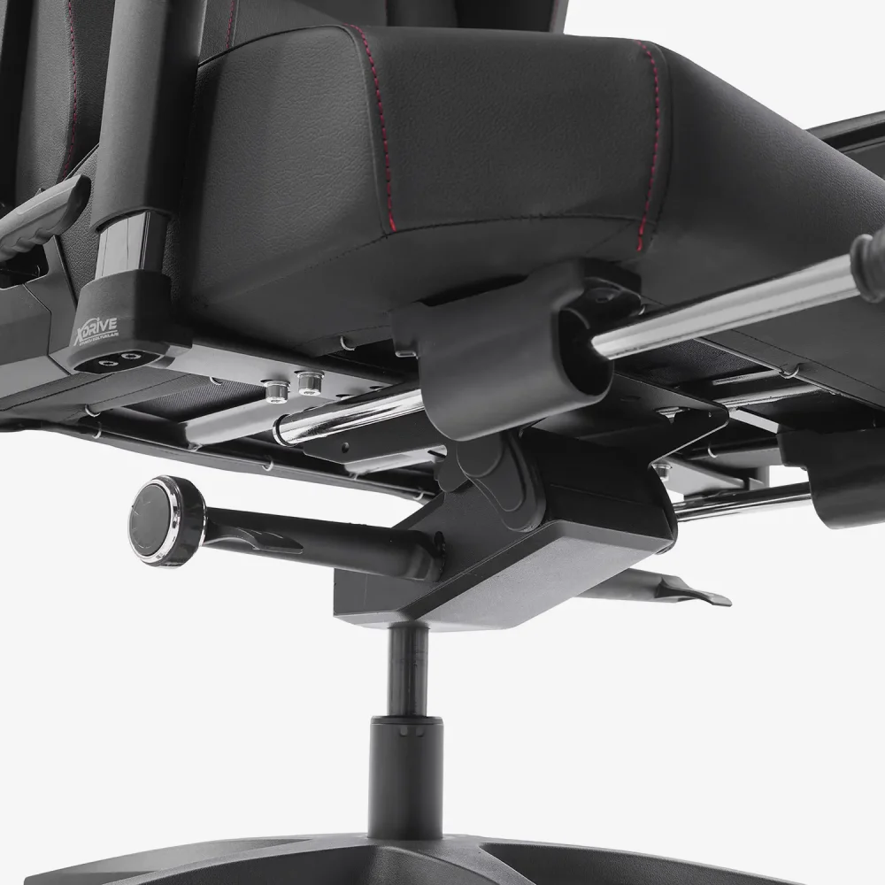 xDrive FIRTINA Feet Extension Proffessional Gaming Chair Black/Black - 11