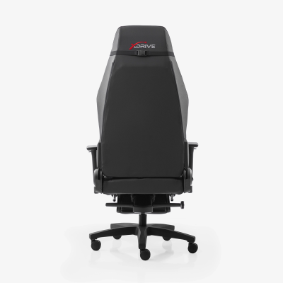 xDrive FIRTINA Massage Foot Extension Proffessional Gaming Chair Black/Black - 7