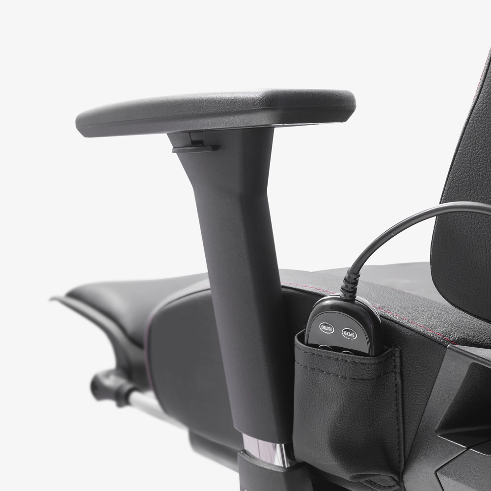 xDrive FIRTINA Massage Foot Extension Proffessional Gaming Chair Black/Black - 11