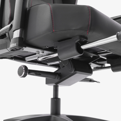 xDrive FIRTINA Massage Foot Extension Proffessional Gaming Chair Black/Black - 12
