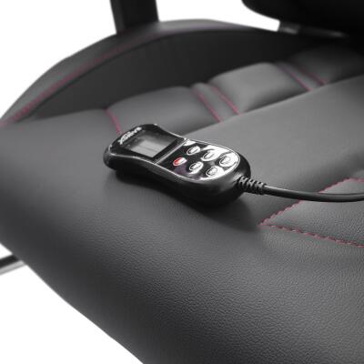 xDrive FIRTINA Massage Foot Extension Proffessional Gaming Chair Black/Black - 10
