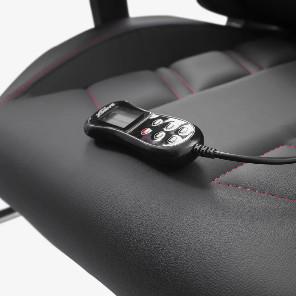 xDrive FIRTINA Massage Foot Extension Proffessional Gaming Chair Black/Black - 10