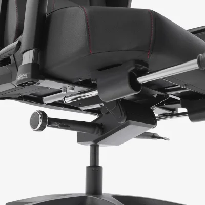 xDrive FIRTINA Massage Foot Extension Proffessional Gaming Chair Black/Black - 12