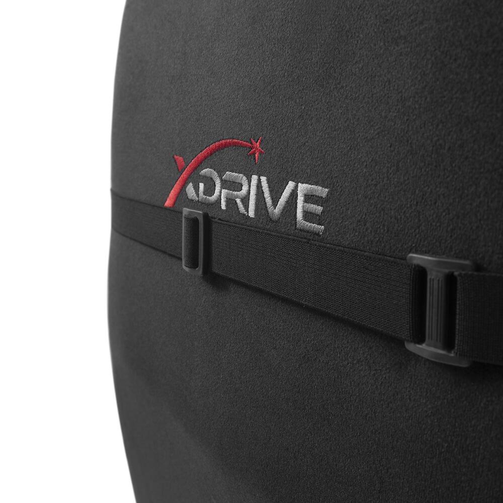 xDrive Fırtına Plus Profesyonel Oyuncu Koltuğu Kumaş Siyah/Kırmızı - 12