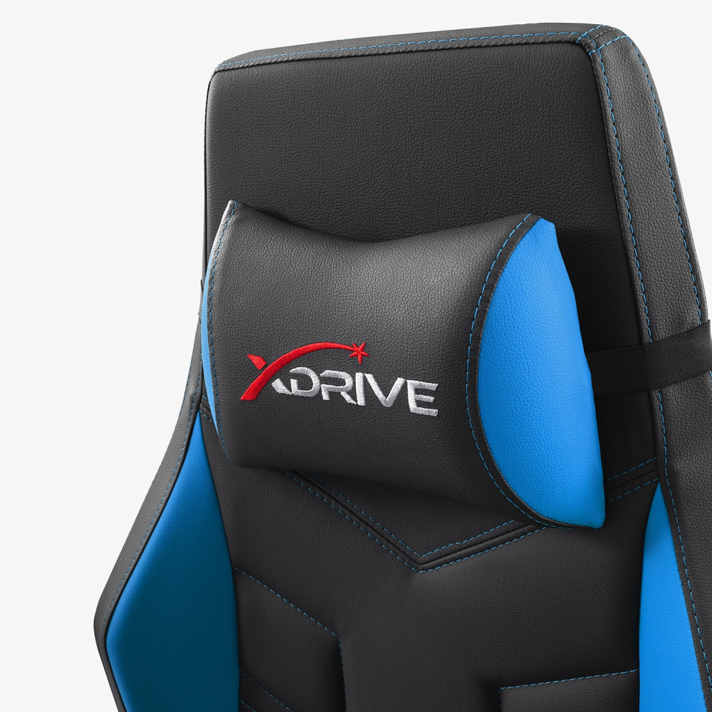 xDrive FIRTINA Professional Gaming Chair Blue/Black - 9