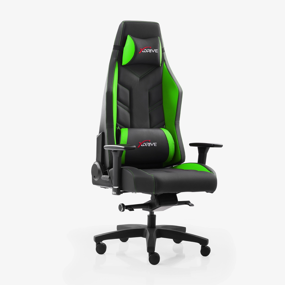 xDrive FIRTINA Professional Gaming Chair Green/Black - 1