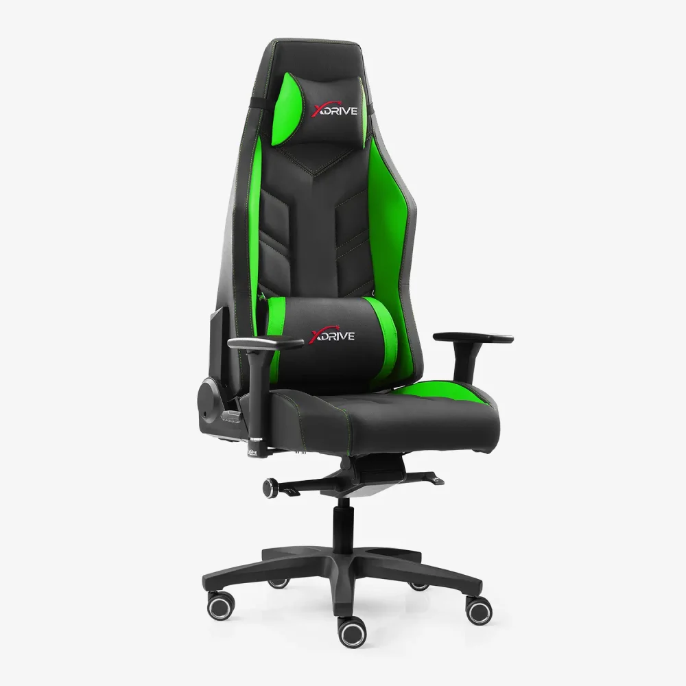 xDrive FIRTINA Professional Gaming Chair Green/Black - 1