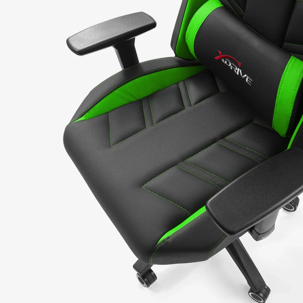 xDrive FIRTINA Professional Gaming Chair Green/Black - 9