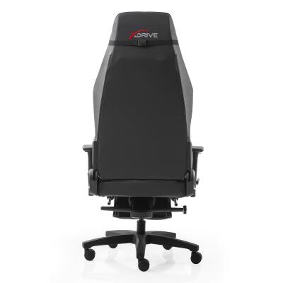xDrive Fırtına Professional Gaming Chair Fabric Gray/Black with Feet Extension - 6