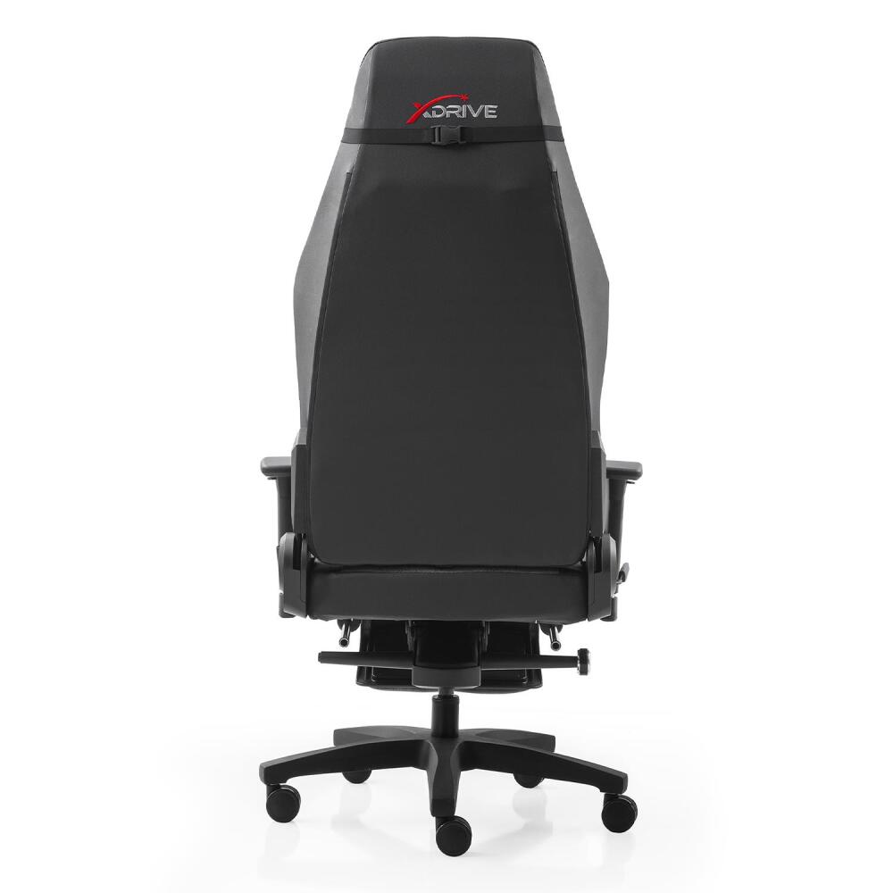xDrive Fırtına Professional Gaming Chair Fabric Gray/Black with Feet Extension - 6