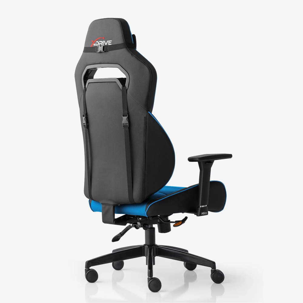 xDrive GOKTURK Professional Gaming Chair Blue/Black - 4