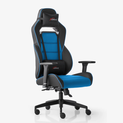 xDrive GOKTURK Professional Gaming Chair Blue/Black - 1