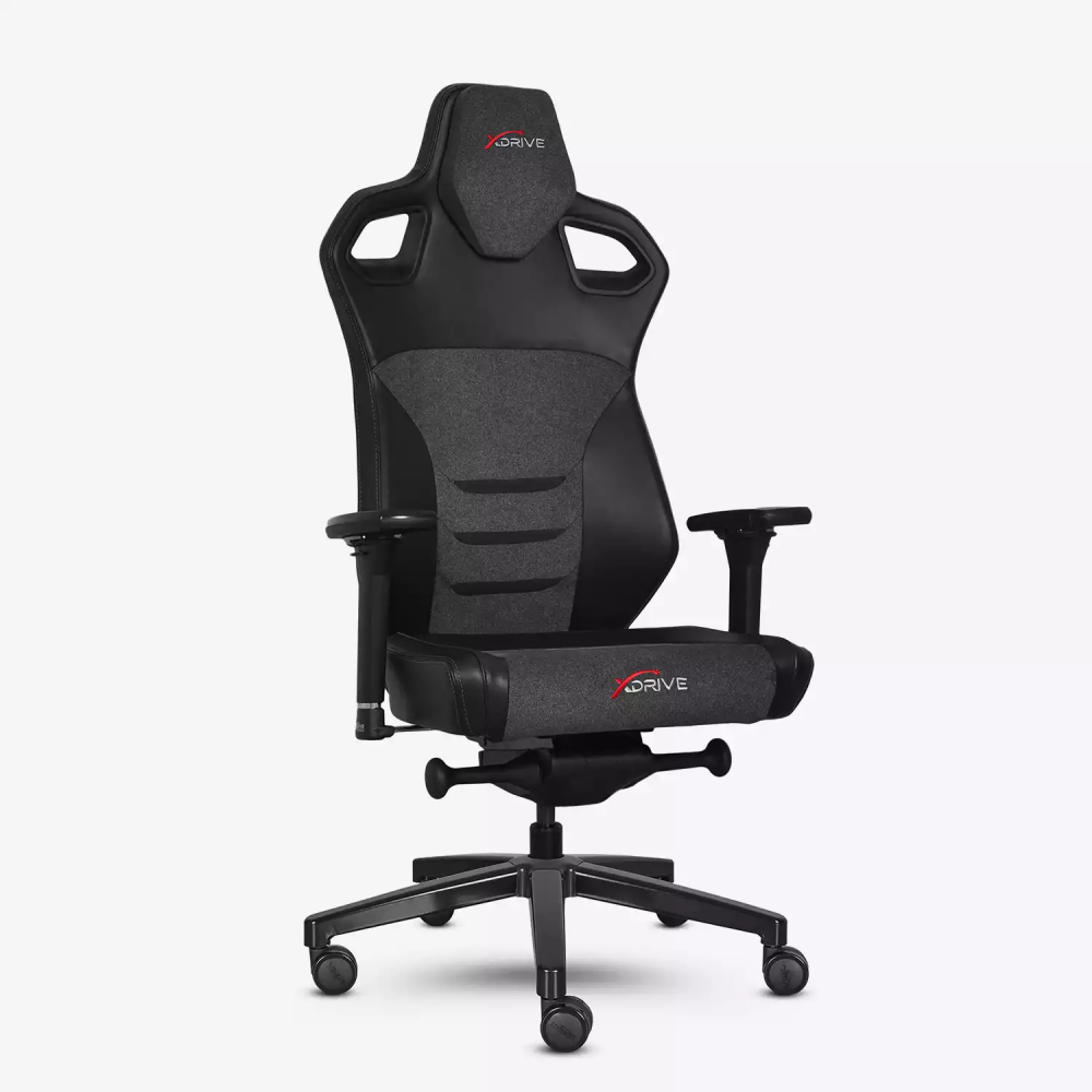 xDrive KARATAY Professional Gaming Chair Fabric Black - 1