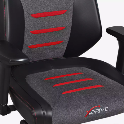 xDrive KARATAY Professional Gaming Chair Fabric Red - 9