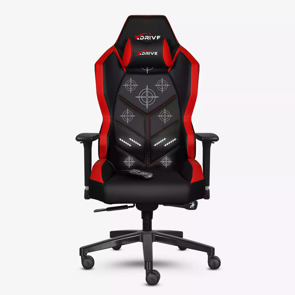 xDrive KASIRGA Massage Professional Gaming Chair Red/Black - 2