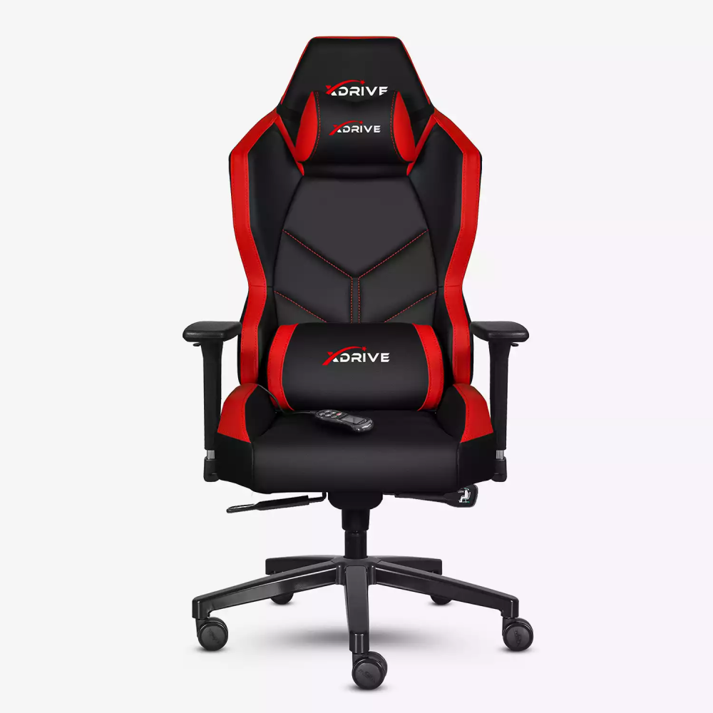 xDrive KASIRGA Massage Professional Gaming Chair Red/Black - 4