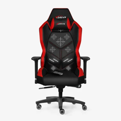 xDrive KASIRGA Massage Professional Gaming Chair Red/Black - 2