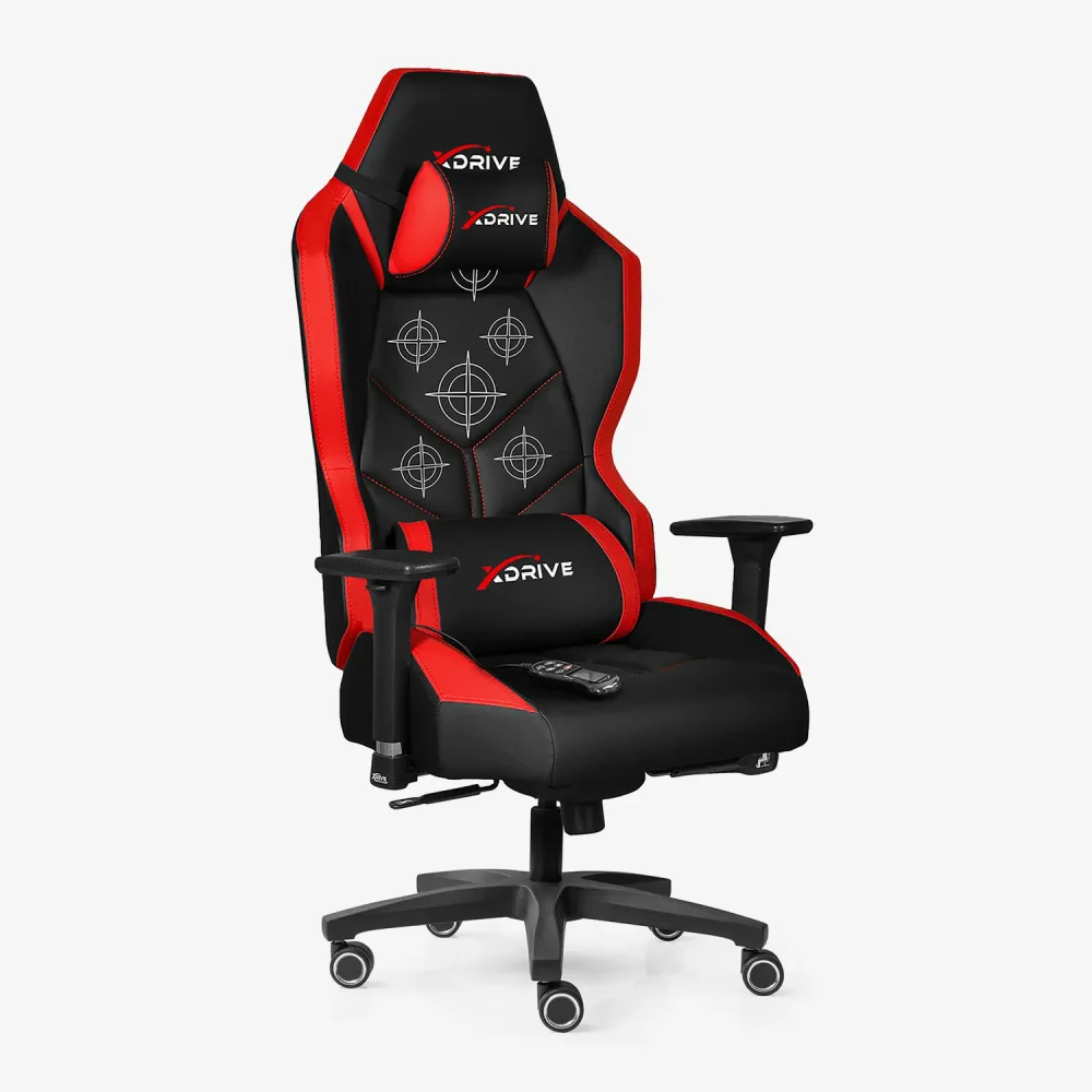 xDrive KASIRGA Massage Professional Gaming Chair Red/Black - 1