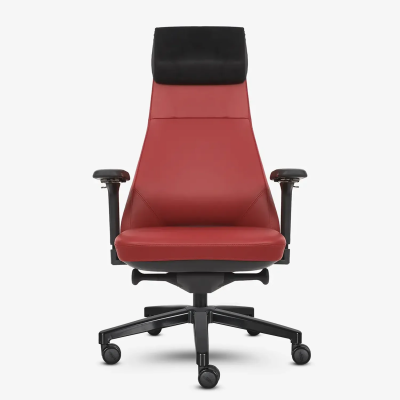 xDrive Business Konak Office Chair Large Leather Red - 1