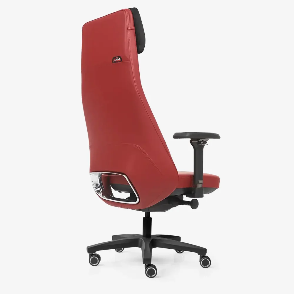 xDrive Business Konak Office Chair Large Leather Red - 5