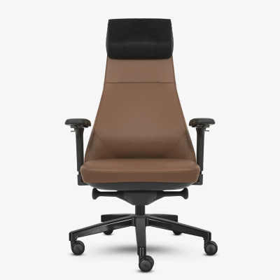 xDrive Business Konak Office Chair Large Leather Tan - 1
