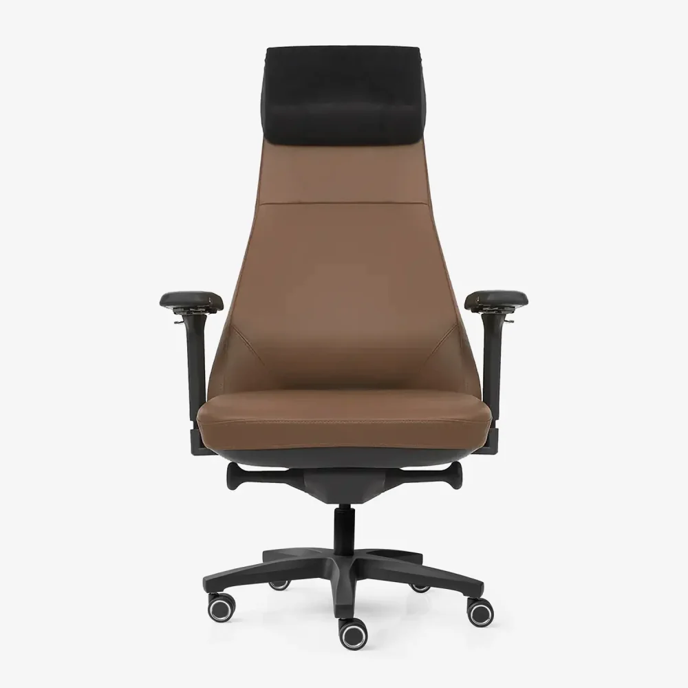 xDrive Business Konak Office Chair Large Leather Tan - 2
