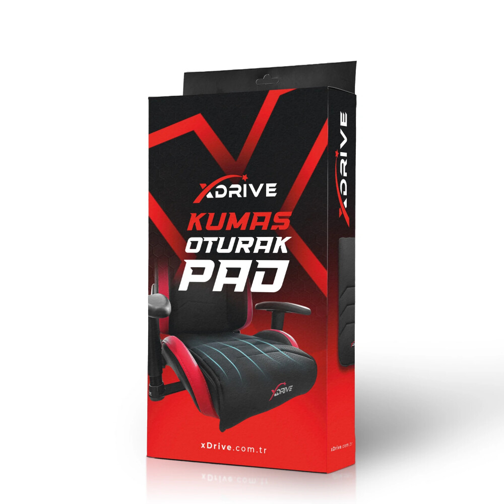 xDrive Premium Seat Pad Fabric Black - xDrive