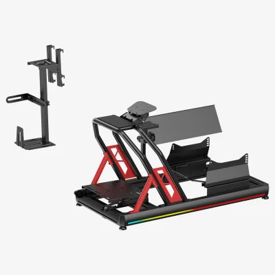 xDrive RGB Alüminyum Yarış Simülatörü Kokpiti ve F1 Koltuğu Bs02 - 10