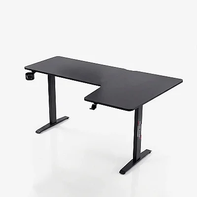 xDrive Rüzgar L Masa Sağ Siyah (160x60) - 2