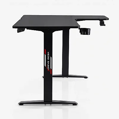 xDrive Rüzgar L Masa Sağ Siyah (160x60) - 4