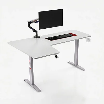 xDrive Rüzgar L Masa Sol Gri (160x60) - 1