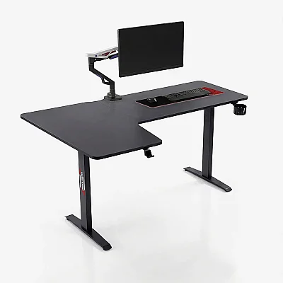 xDrive Rüzgar L Masa Sol Siyah (160x60) - 1