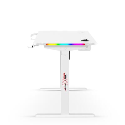 xDrive Rüzgar Yükseklik Ayarlı RGB Oyuncu & Çalışma Masası Beyaz (140x60) - 4