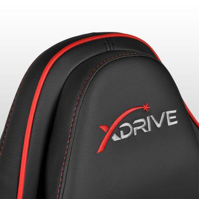 xDrive Sancak Profesyonel Oyuncu Koltuğu Kırmızı/Siyah - 8